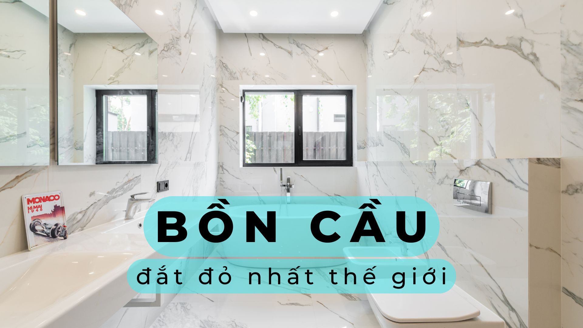 Những chiếc bồn cầu đắt đỏ nhất thế giới