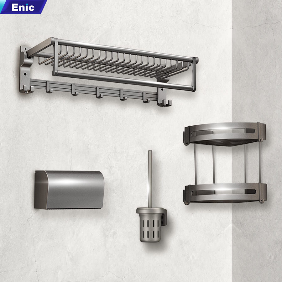 Combo phụ kiện nhà tắm nhôm Enic