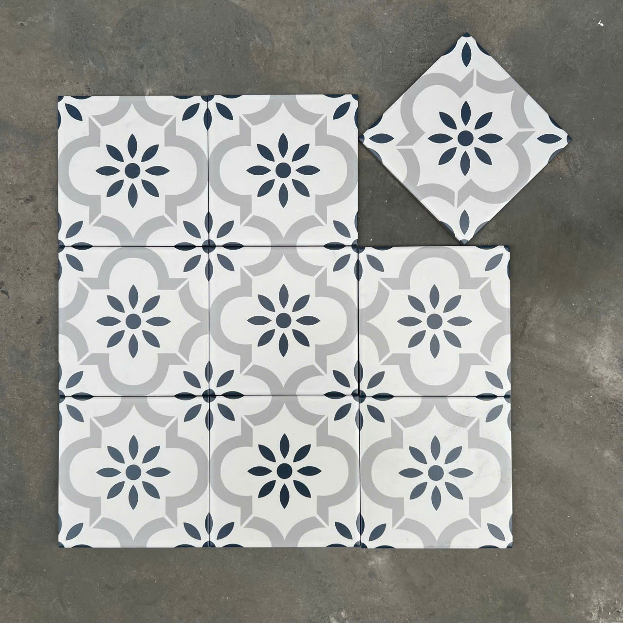 Gạch Bông Trang Trí 200x200mm GB 019 - AMY Tây Hà