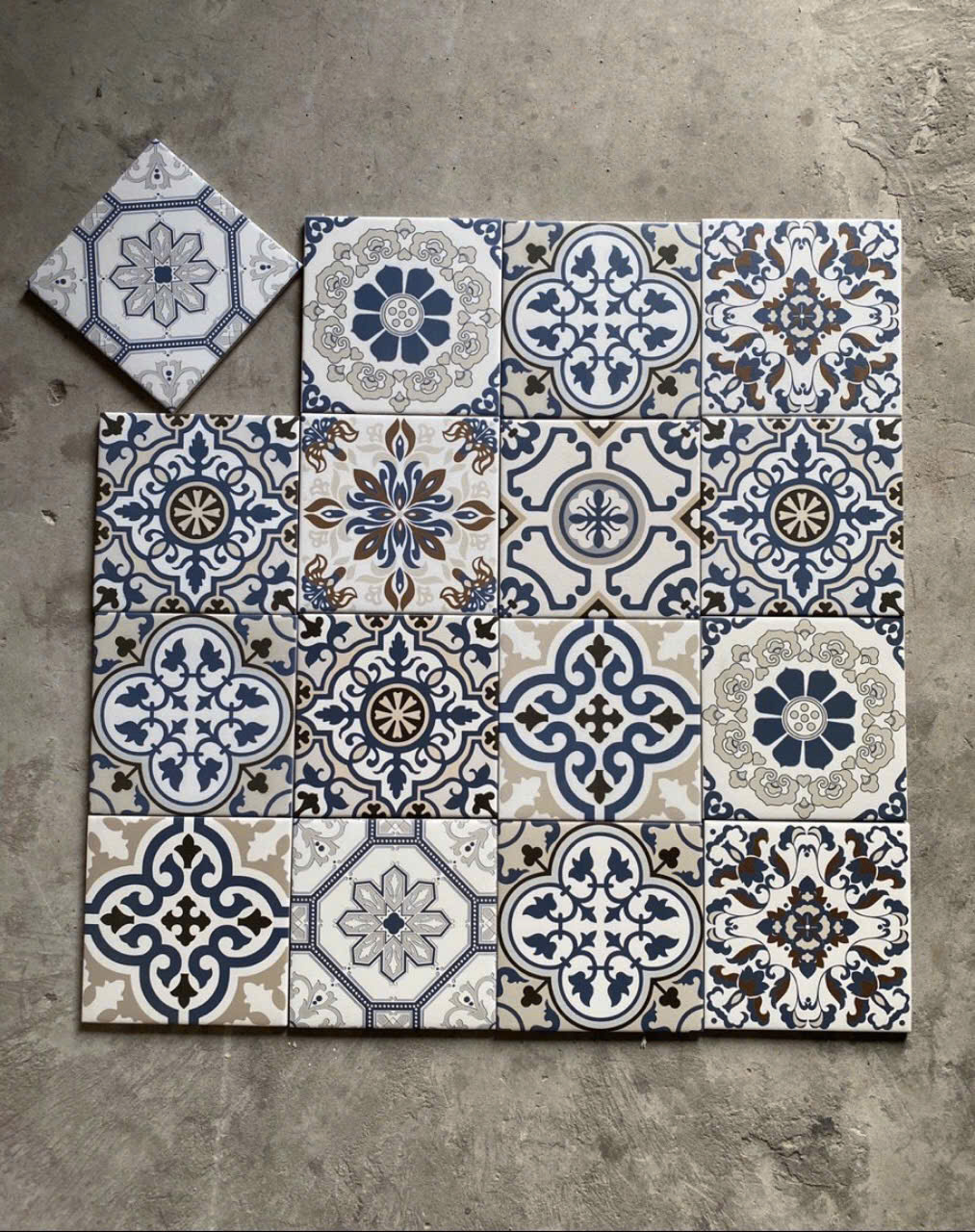 Gạch Bông Trang Trí 200x200mm GB 035 - AMY Tây Hà