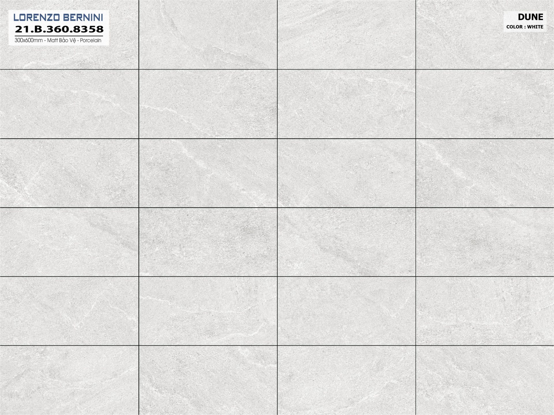 Gạch ốp lát Á Mỹ 300x600mm Dune 8358 - AMY Tây Hà