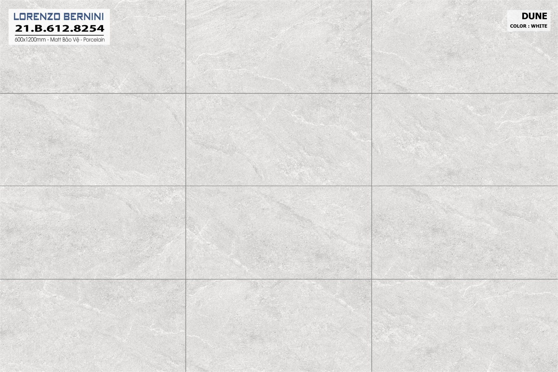 Gạch ốp lát Á Mỹ 600x1200mm Dune 8254 - AMY Tây Hà