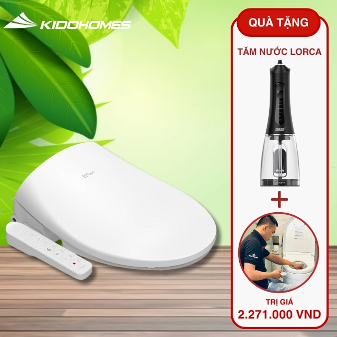 Nắp bồn cầu thông minh Daelim Dobidos DB 5500 - Kidohomes
